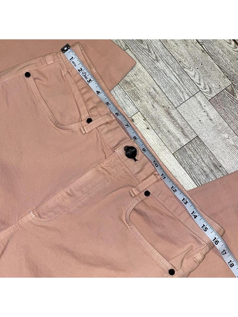 Rag & Bone Justine High Rise Wide Leg Crop Jeans Size 32 Like New - Picture 6 of 9